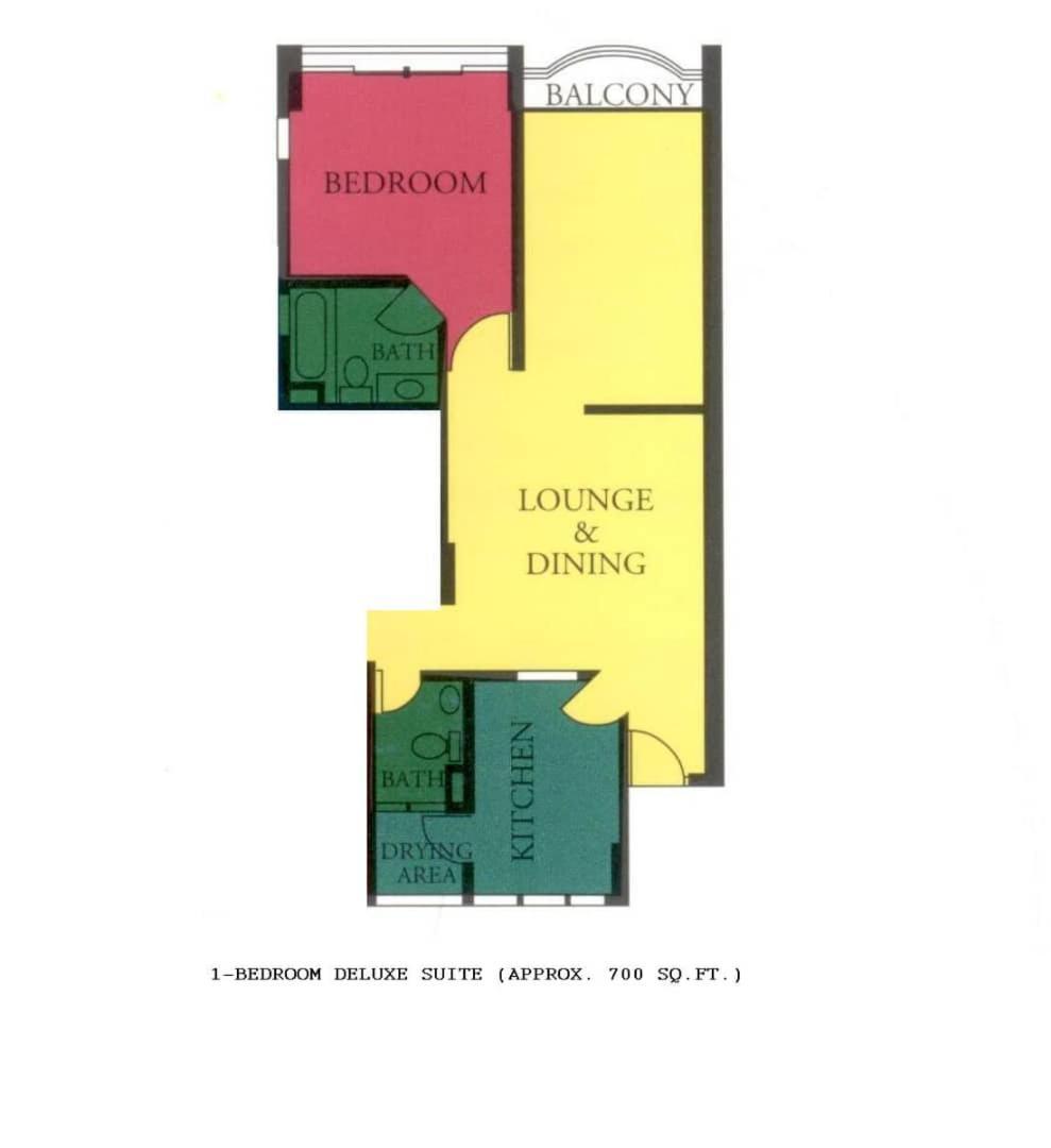 Century Bay Private Residences Sungai Dua Bukit Phòng bức ảnh