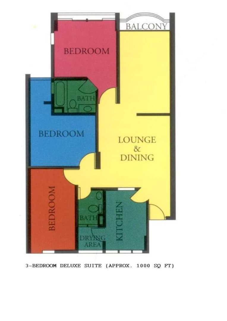 Century Bay Private Residences Sungai Dua Bukit Phòng bức ảnh